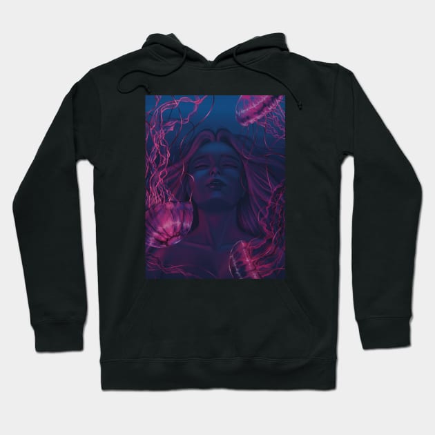 Sinking in poison Hoodie by Designs by Twilight